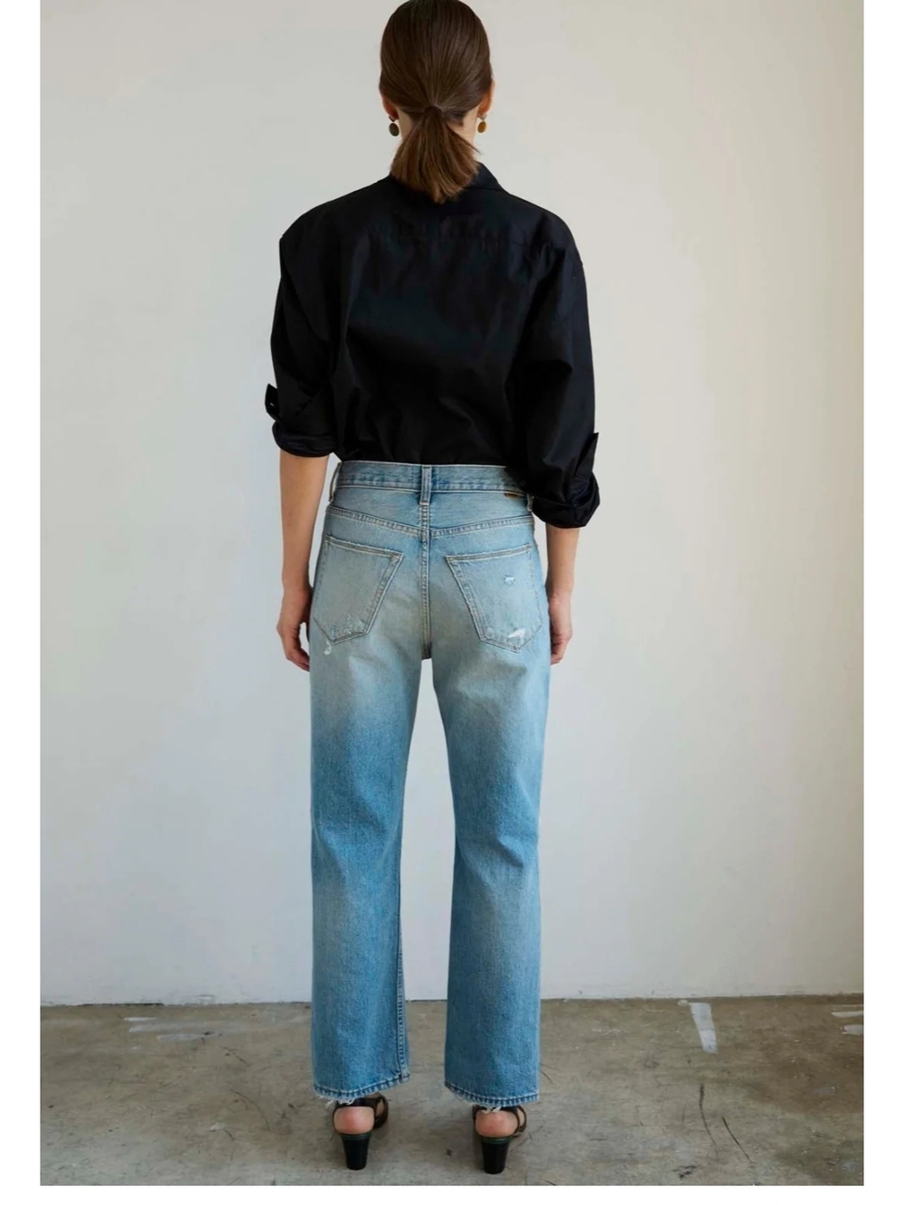 Jamie Haller Slouch Jean In Merced Indigo - Picture 5 of 13